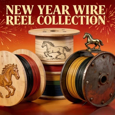 Laimingų Naujųjų metų nuo Tai'an Bairuixin – jūsų patikimo kabelių būgno part...